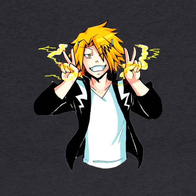 Denki Kaminari - Kaminari Denki Lightning Thunder - Hoodie | TeePublic